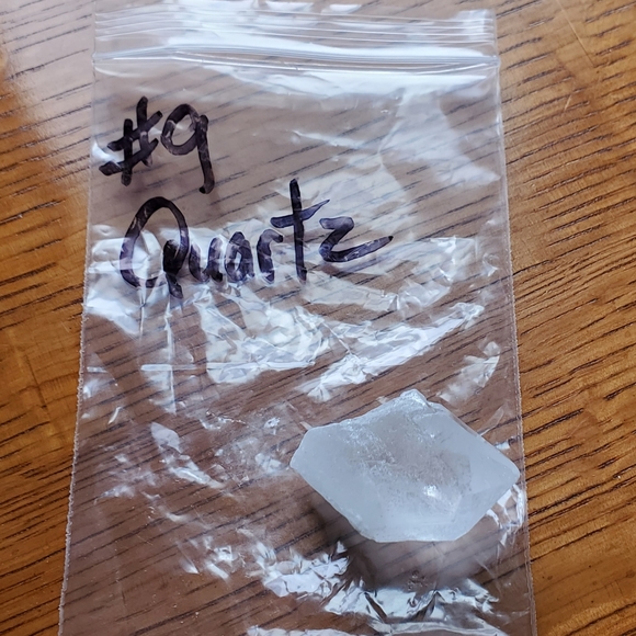 #9 Raw Quartz Crystal Point - Picture 9 of 9